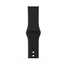 Apple Watch S3 38mm asztroszürke alumíniumtok, fekete sportszíjas okosóra