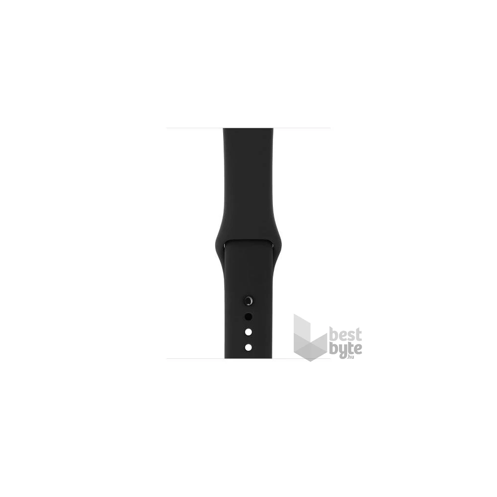 Apple Watch S3 38mm asztroszürke alumíniumtok, fekete sportszíjas okosóra