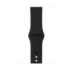 Apple Watch S3 42mm asztroszürke alumíniumtok, fekete sportszíjas okosóra