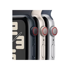 Apple Watch SE2 v2 Cellular (40mm) csillagfény alumínium tok , csillagfény sport szíj (M/L) okosóra
