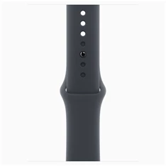 Apple Watch SE3 GPS-es (44mm) éjfekete alumínium tok, éjfekete S/M sportszíjas okosóra