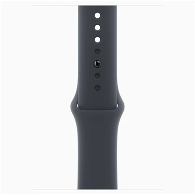 Apple Watch SE3 GPS-es (44mm) éjfekete alumínium tok, éjfekete S/M sportszíjas okosóra