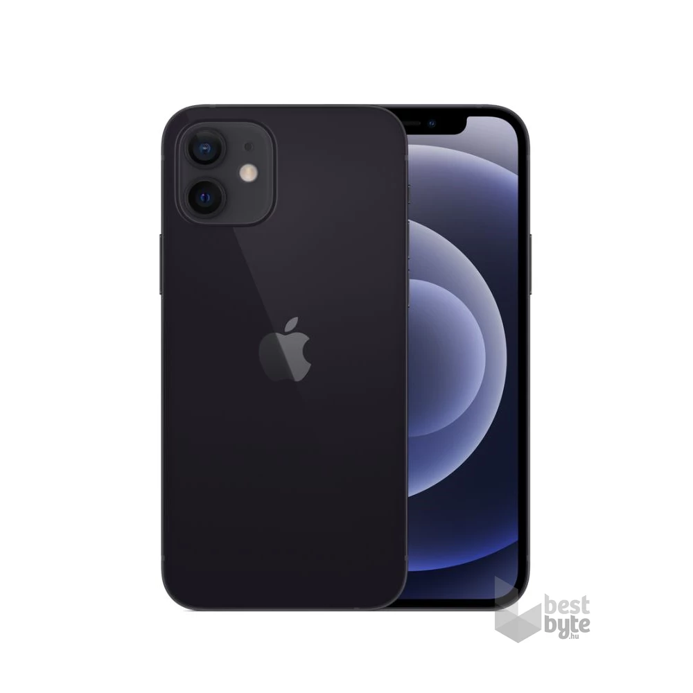 Apple iPhone 12 4/64GB kártyafüggetlen okostelefon - fekete (iOS)