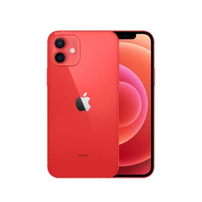 Apple iPhone 12 (PRODUCT)RED 4/64GB kártyafüggetlen okostelefon - piros (iOS)