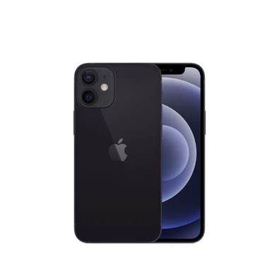 Apple iPhone 12 mini 4/128GB kártyafüggetlen okostelefon - fekete (iOS)