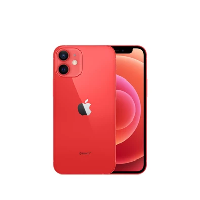 Apple iPhone 12 mini (PRODUCT)RED 4/128GB kártyafüggetlen okostelefon - piros (iOS)