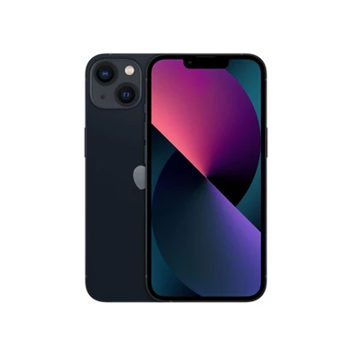 Apple iPhone 13 4/128GB Midnight kártyafüggetlen okostelefon - fekete (iOS)