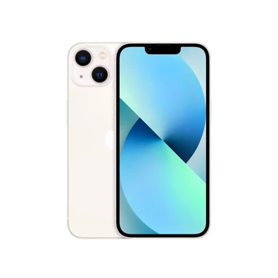 Apple iPhone 13 4/128GB Starlight kártyafüggetlen okostelefon - fehér (iOS)