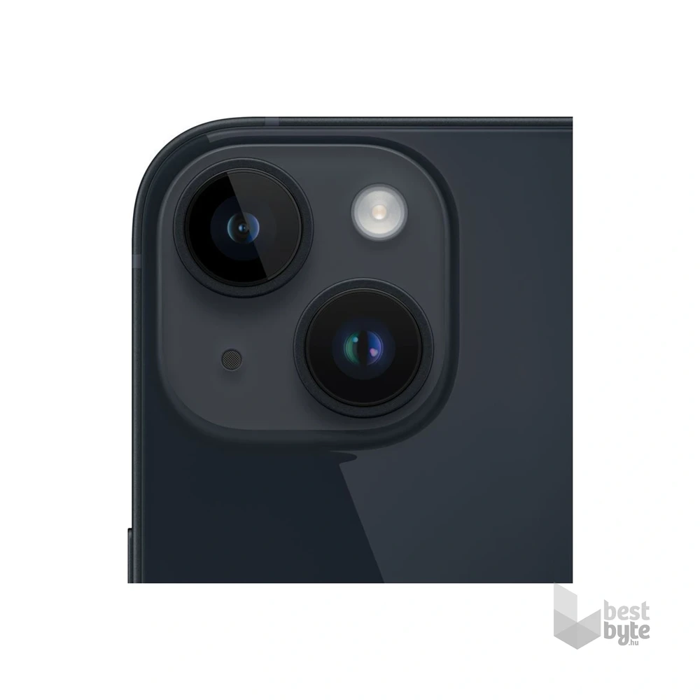 Apple iPhone 14 6/128GB Midnight kártyafüggetlen okostelefon (Használt A+) - fekete (iOS)