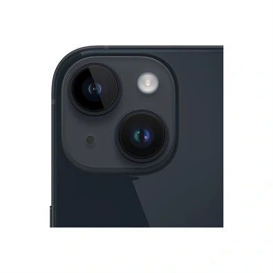 Apple iPhone 14 6/128GB Midnight kártyafüggetlen okostelefon (Használt A+) - fekete (iOS)