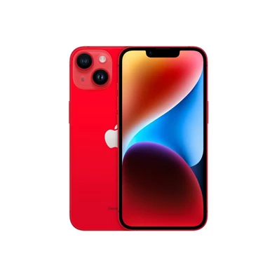 Apple iPhone 14 6/128GB (PRODUCT)RED kártyafüggetlen okostelefon - piros (iOS)