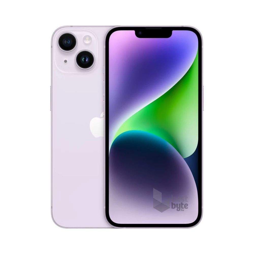 Apple iPhone 14 6/128GB Purple kártyafüggetlen okostelefon - lila (iOS)