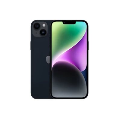 Apple iPhone 14 Plus 6/128GB Midnight kártyafüggetlen okostelefon - fekete (iOS)