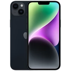 Apple iPhone 14 Plus 6/128GB Midnight kártyafüggetlen okostelefon - fekete (iOS)