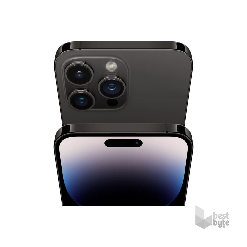 Apple iPhone 14 Pro 6/128GB Space Black kártyafüggetlen okostelefon - fekete (iOS)