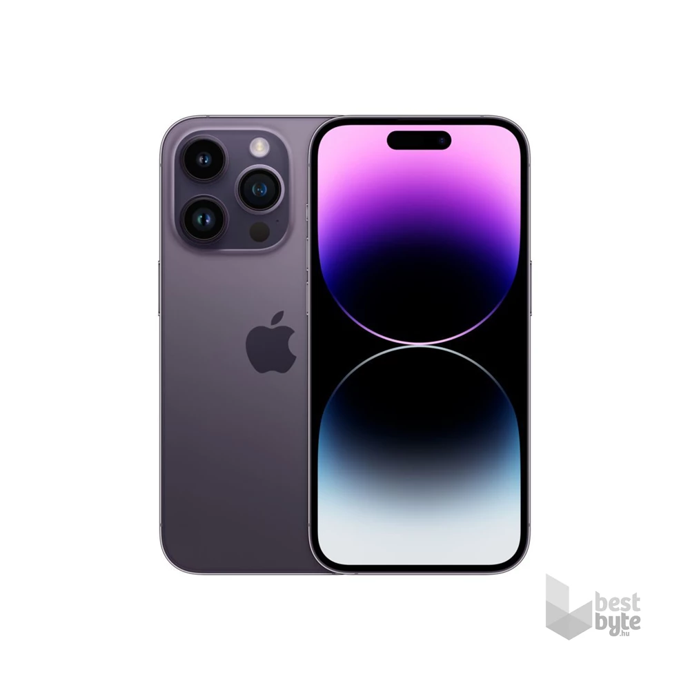 Apple iPhone 14 Pro 6/512GB Deep Purple kártyafüggetlen okostelefon - lila (iOS)