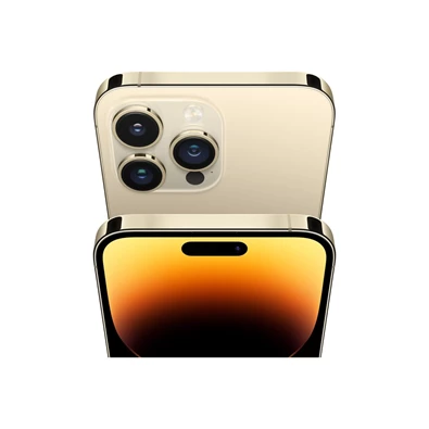 Apple iPhone 14 Pro Max 6/128GB Gold kártyafüggetlen okostelefon - arany (iOS)