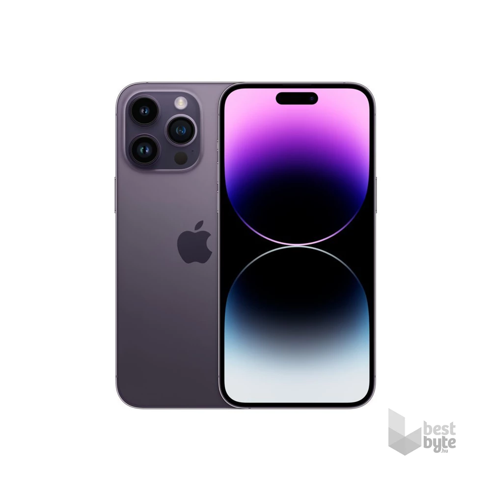 Apple iPhone 14 Pro Max 6/256GB Deep Purple kártyafüggetlen okostelefon - lila (iOS)