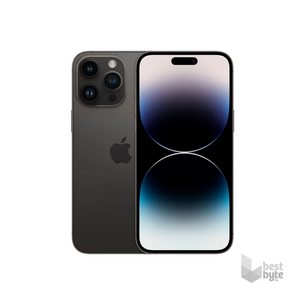 Apple iPhone 14 Pro Max 6/256GB Space Black kártyafüggetlen okostelefon - fekete (iOS)