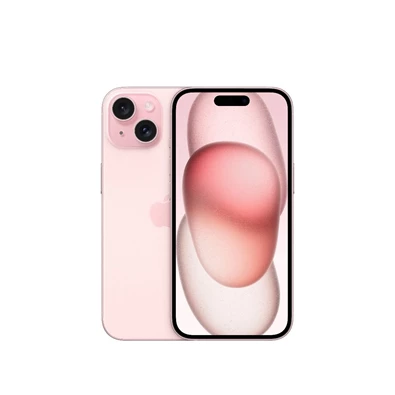 Apple iPhone 15 6/128GB kártyafüggetlen okostelefon - pink (iOS)