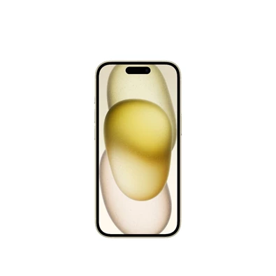 Apple iPhone 15 6/128GB kártyafüggetlen okostelefon - sárga (iOS)