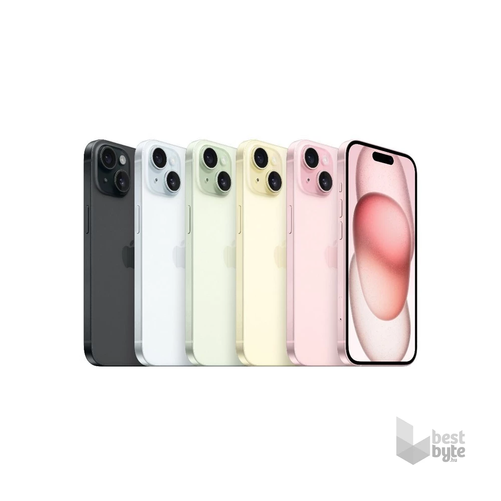 Apple iPhone 15 6/128GB kártyafüggetlen okostelefon - zöld (iOS)