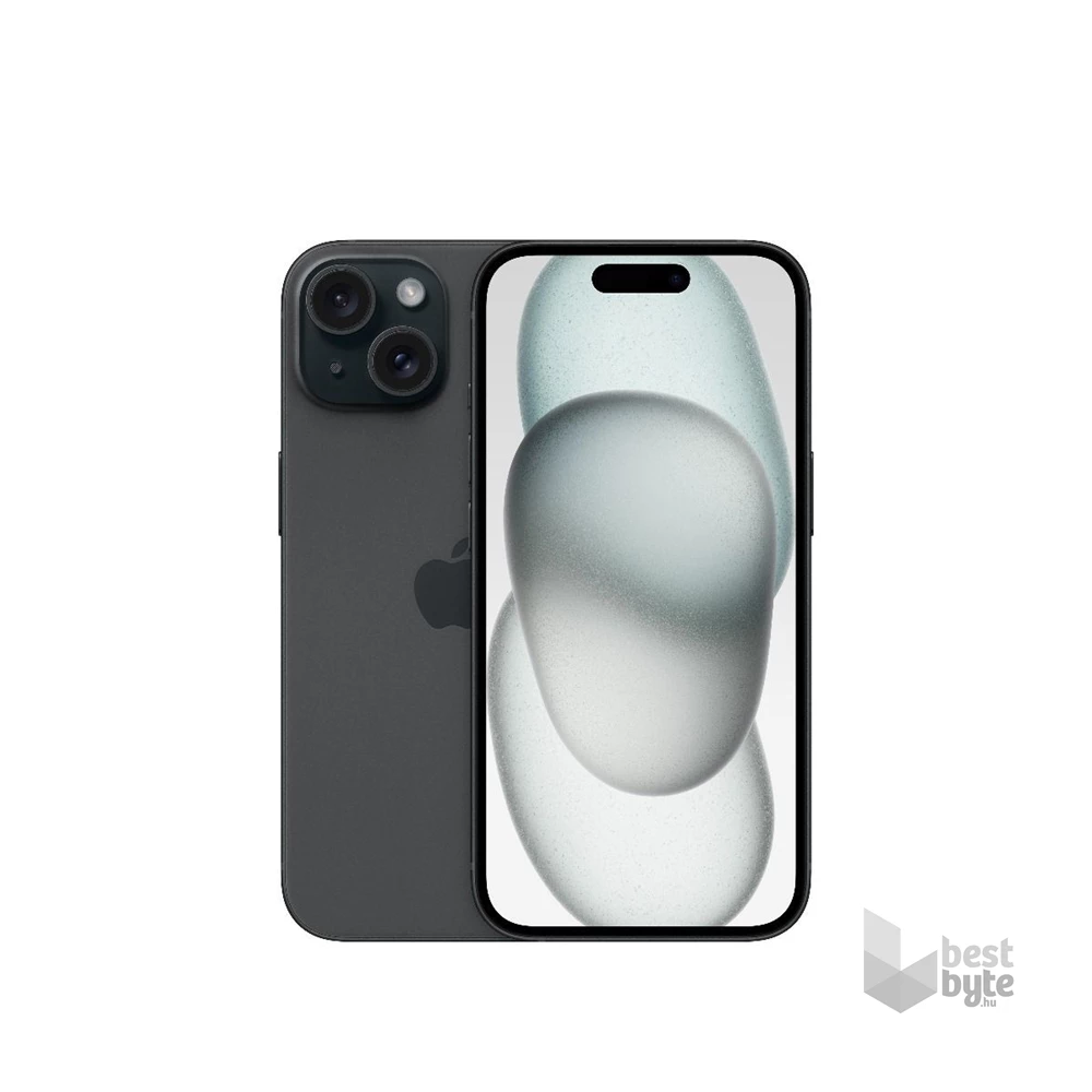 Apple iPhone 15 6/256GB kártyafüggetlen okostelefon - fekete (iOS)