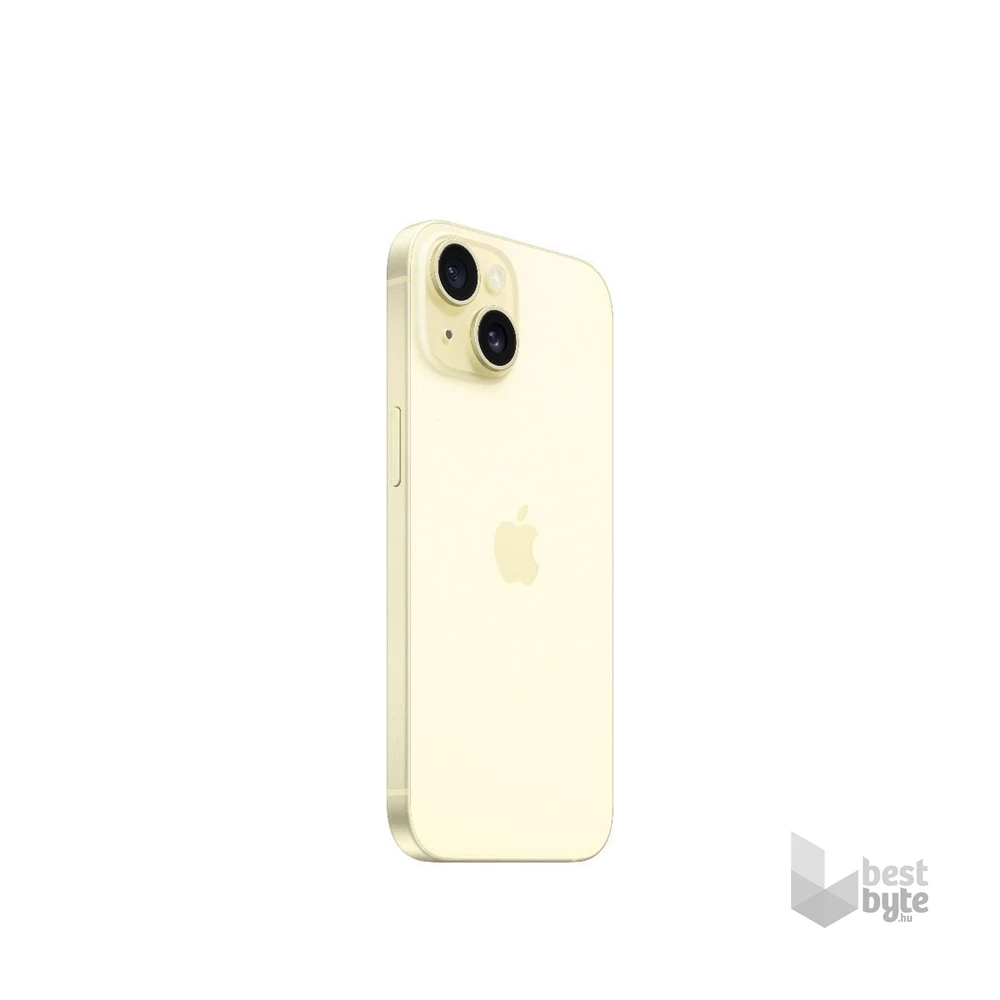 Apple iPhone 15 6/256GB kártyafüggetlen okostelefon - sárga (iOS)