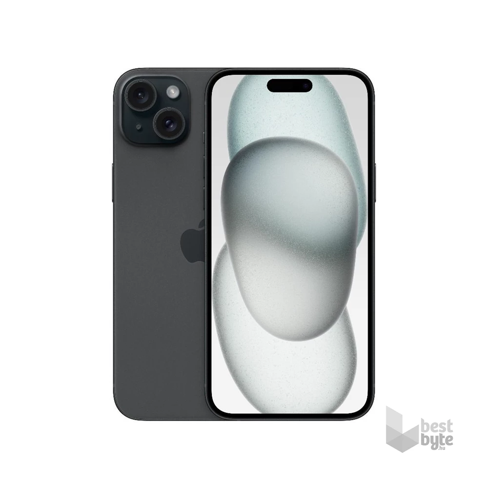 Apple iPhone 15 Plus 6/128GB kártyafüggetlen okostelefon - fekete (iOS)