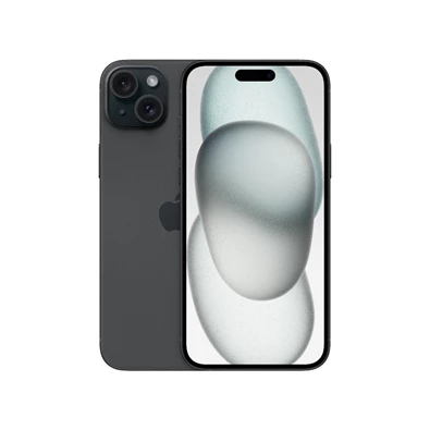 Apple iPhone 15 Plus 6/128GB kártyafüggetlen okostelefon - fekete (iOS)