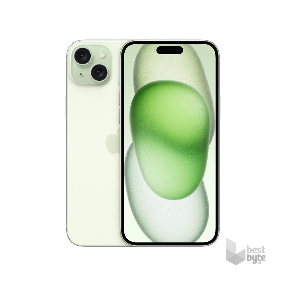 Apple iPhone 15 Plus 6/128GB kártyafüggetlen okostelefon - zöld (iOS) (Újszerű)