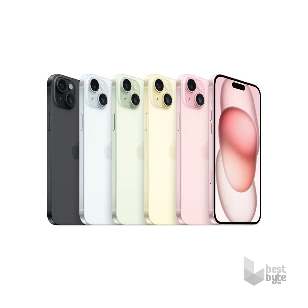 Apple iPhone 15 Plus 6/128GB kártyafüggetlen okostelefon - zöld (iOS) (Újszerű)