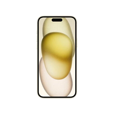 Apple iPhone 15 Plus 6/256GB kártyafüggetlen okostelefon - sárga (iOS)