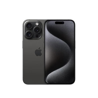 Apple iPhone 15 Pro 8/128GB kártyafüggetlen okostelefon - fekete titán