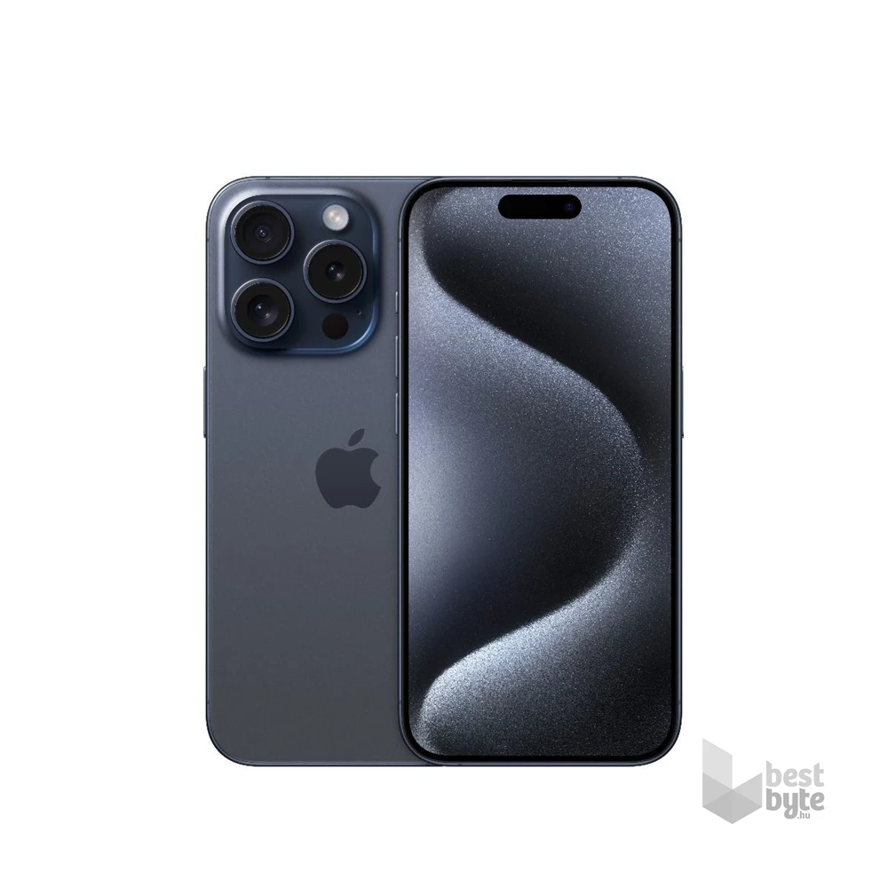 Apple iPhone 15 Pro 8/128GB kártyafüggetlen okostelefon - kék titán