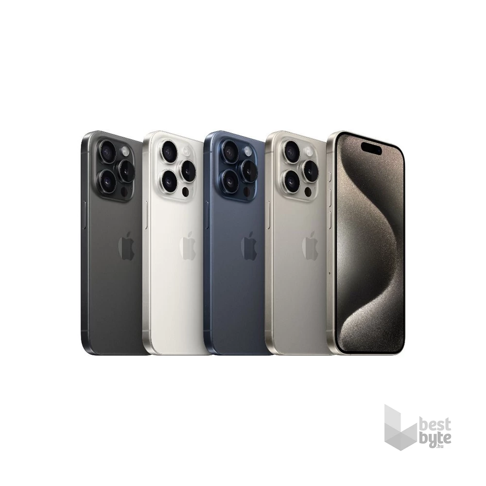 Apple iPhone 15 Pro 8/128GB kártyafüggetlen okostelefon - kék titán