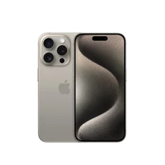 Apple iPhone 15 Pro 8/128GB kártyafüggetlen okostelefon - natúr titán