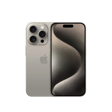 Apple iPhone 15 Pro 8/128GB kártyafüggetlen okostelefon - natúr titán