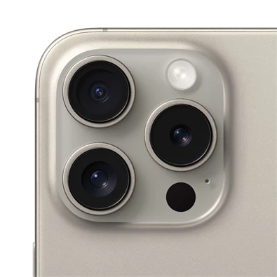 Apple iPhone 15 Pro 8/128GB kártyafüggetlen okostelefon - natúr titán