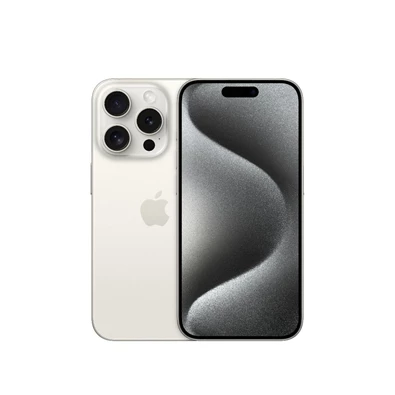 Apple iPhone 15 Pro 8/256GB kártyafüggetlen okostelefon - fehér titán