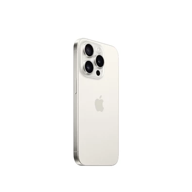 Apple iPhone 15 Pro 8/256GB kártyafüggetlen okostelefon - fehér titán