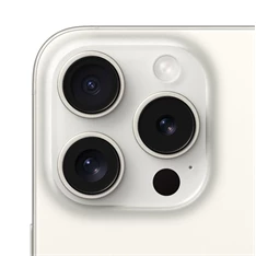 Apple iPhone 15 Pro 8/256GB kártyafüggetlen okostelefon - fehér titán