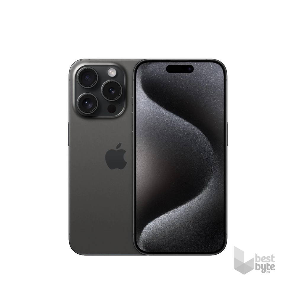 Apple iPhone 15 Pro 8/256GB kártyafüggetlen okostelefon - fekete titán