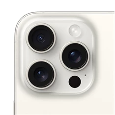 Apple iPhone 15 Pro Max 8GB/1TB kártyafüggetlen okostelefon - fehér titán