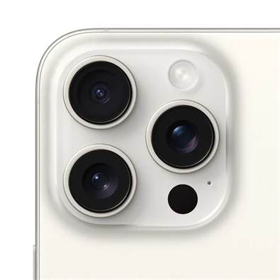 Apple iPhone 15 Pro Max 8GB/1TB kártyafüggetlen okostelefon - fehér titán