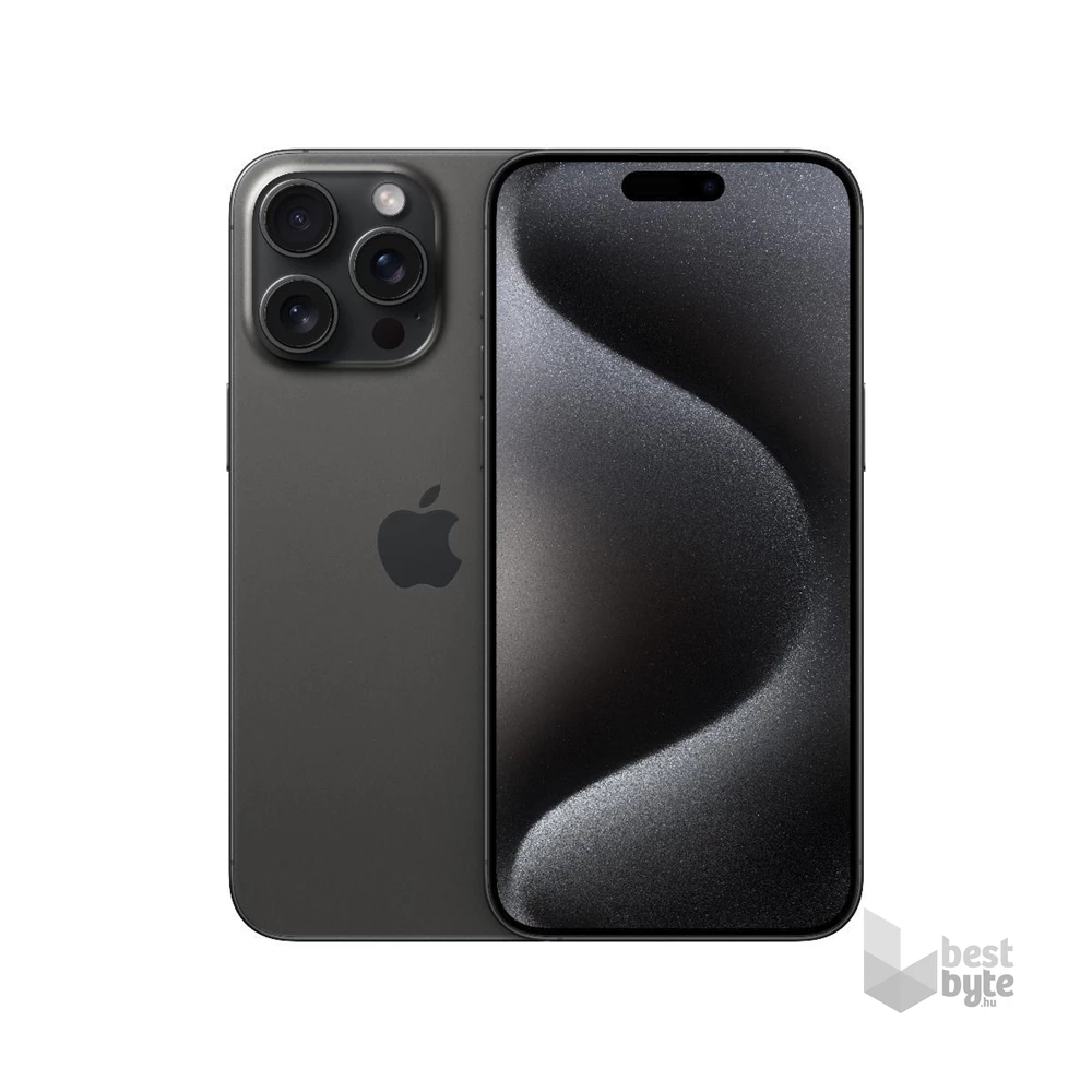 Apple iPhone 15 Pro Max 8/256GB kártyafüggetlen okostelefon - fekete titán