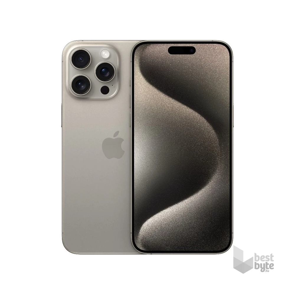 Apple iPhone 15 Pro Max 8/512GB kártyafüggetlen okostelefon - natúr titán