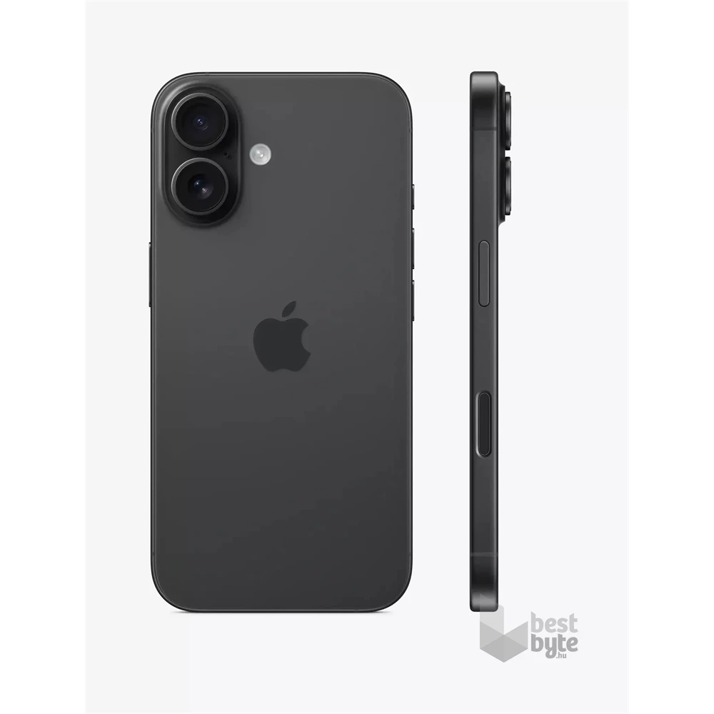 Apple iPhone 16 8/128GB kártyafüggetlen okostelefon - fekete (iOS)