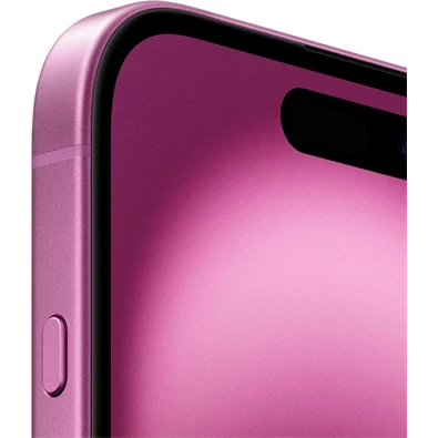 Apple iPhone 16 8/128GB kártyafüggetlen okostelefon - pink (iOS)