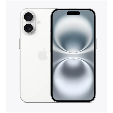 Apple iPhone 16 8/256GB kártyafüggetlen okostelefon - fehér (iOS)